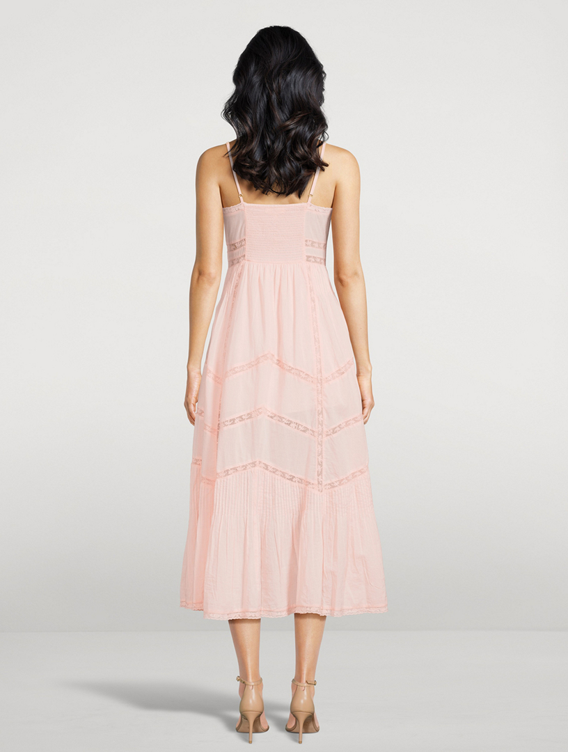 esilda heritage cotton midi dress LoveShackFancy Esilda Cotton Dress