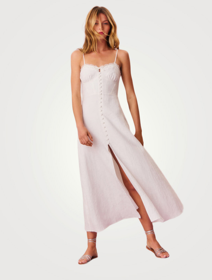 Linella Linen Maxi Dress