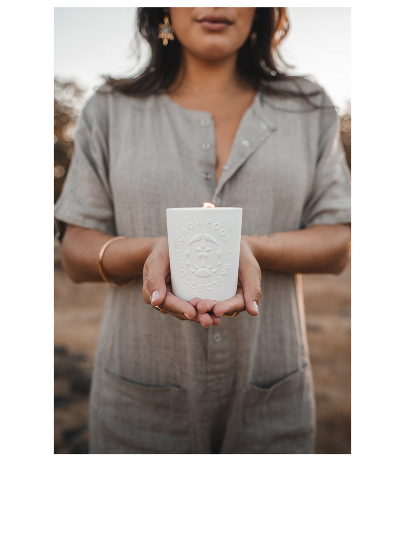 Aisiyah-Kiya Cleanse Ceramic Candle