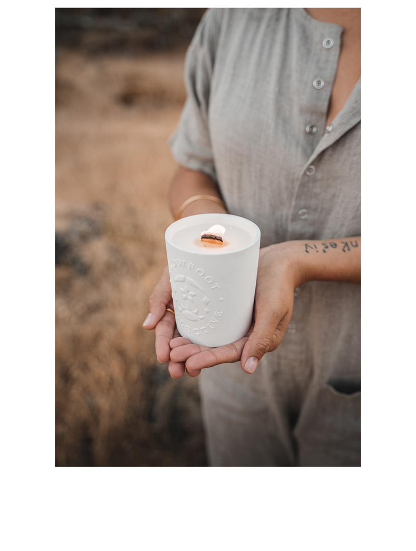 Aisiyah-Kiya Cleanse Ceramic Candle