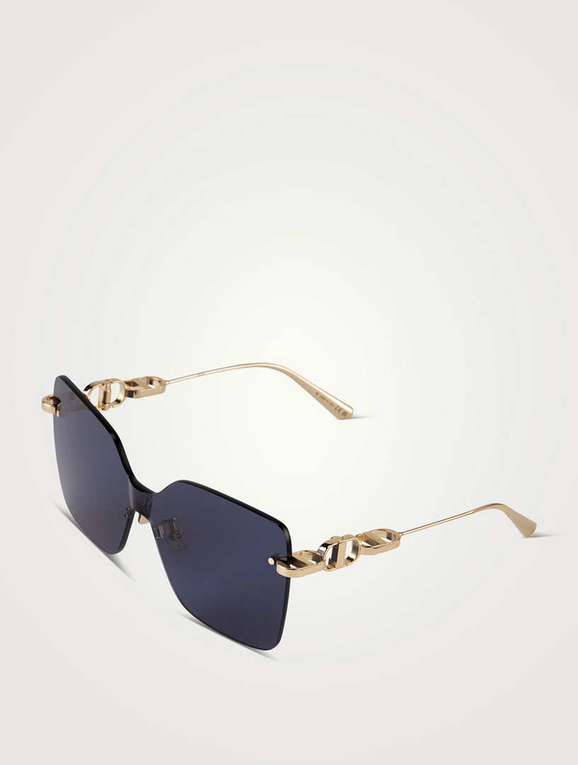 DIOR CDior スクエア フレムレス サンクラス CDIORS3U B0C9 Dior® CDIOR S3U Square Sunglasses - EuroOptica