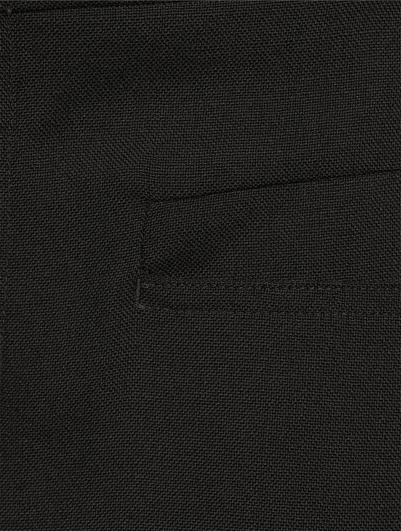 Grain de Poudre Wool Mini Skirt