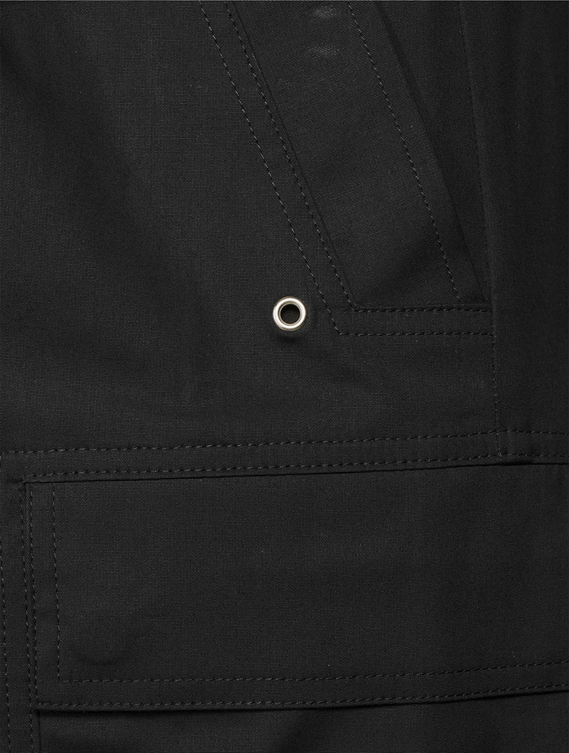Cargobelas Stretch Cotton Wide-Leg Pants