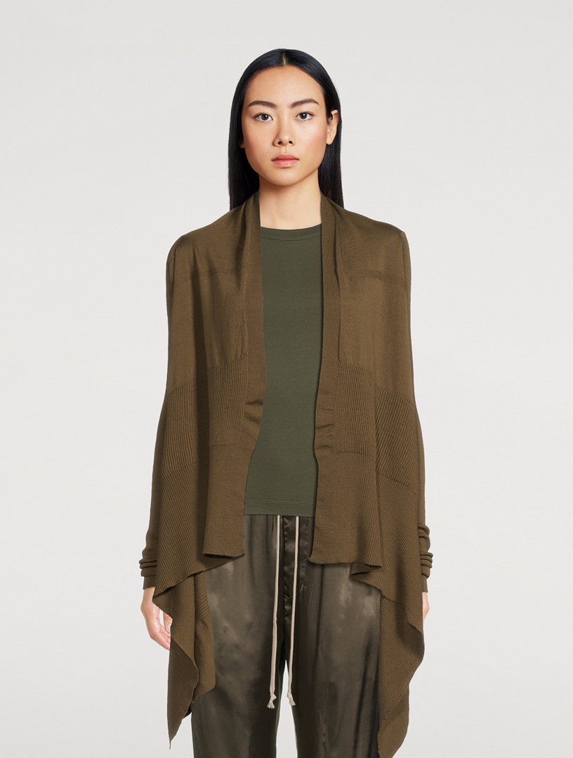 Wool Wrap Cardigan