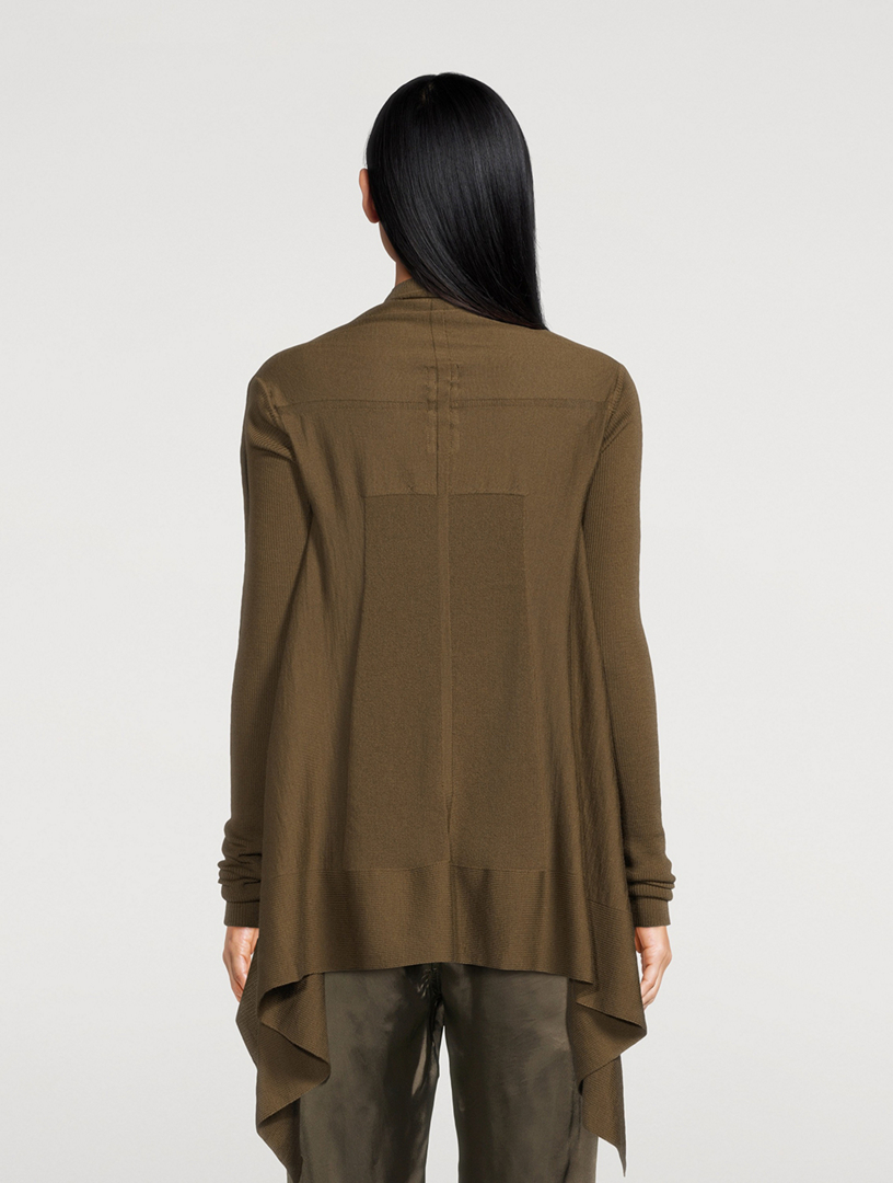 Wool Wrap Cardigan