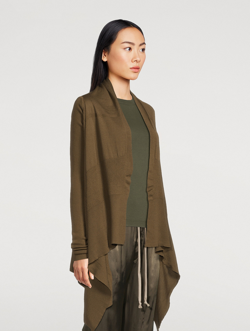 Wool Wrap Cardigan
