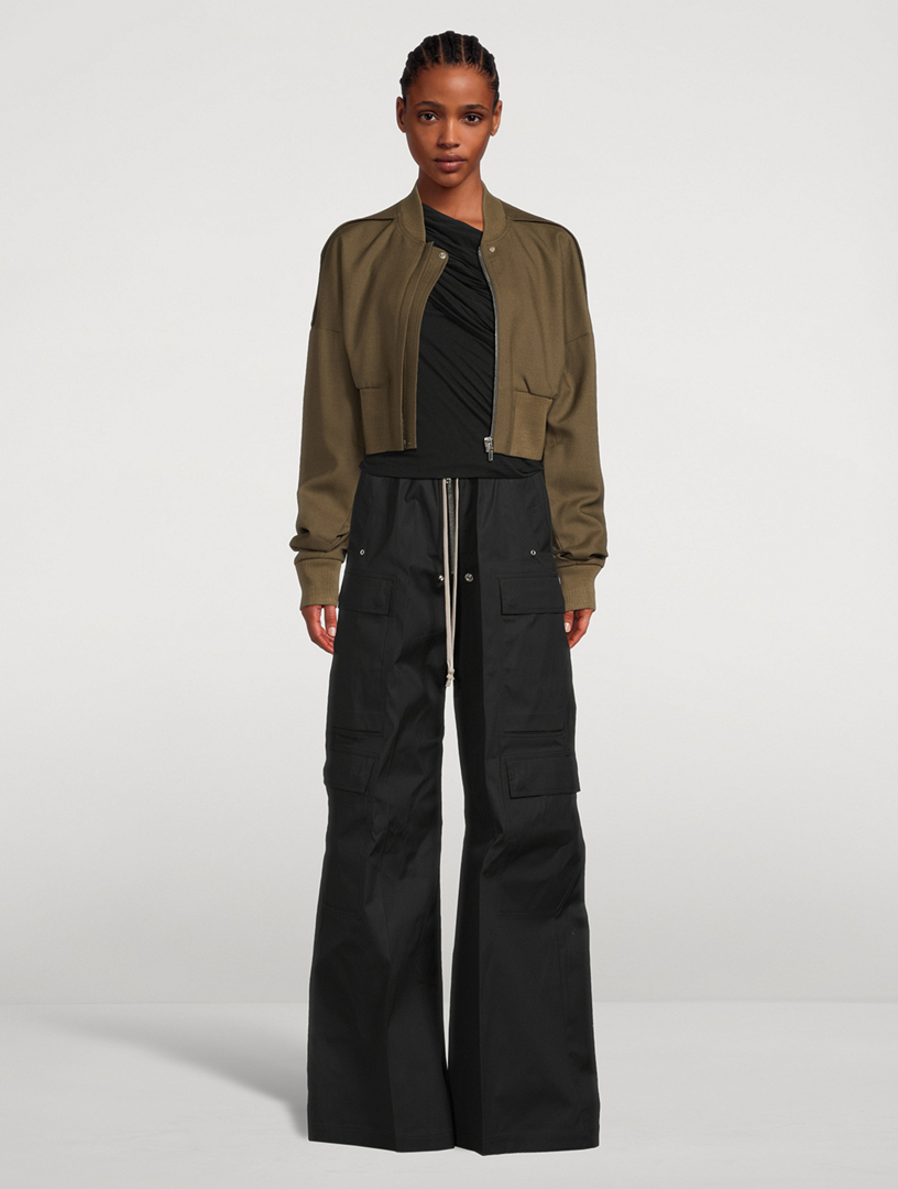 Wool Bomber Jacket