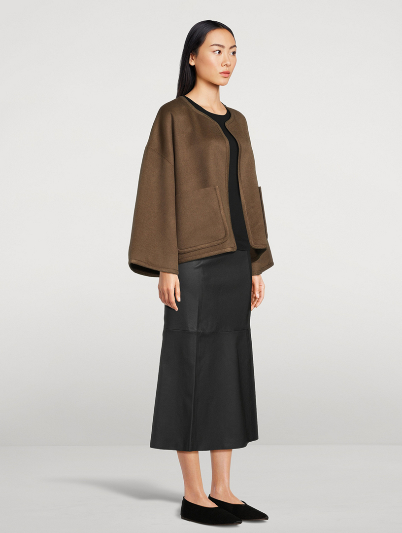 Jacquie Wide-Sleeve Jacket