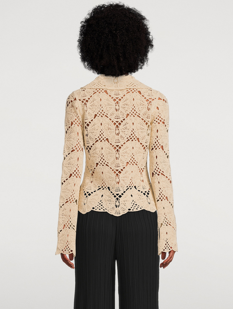 Gwenevere Crochet Shirt