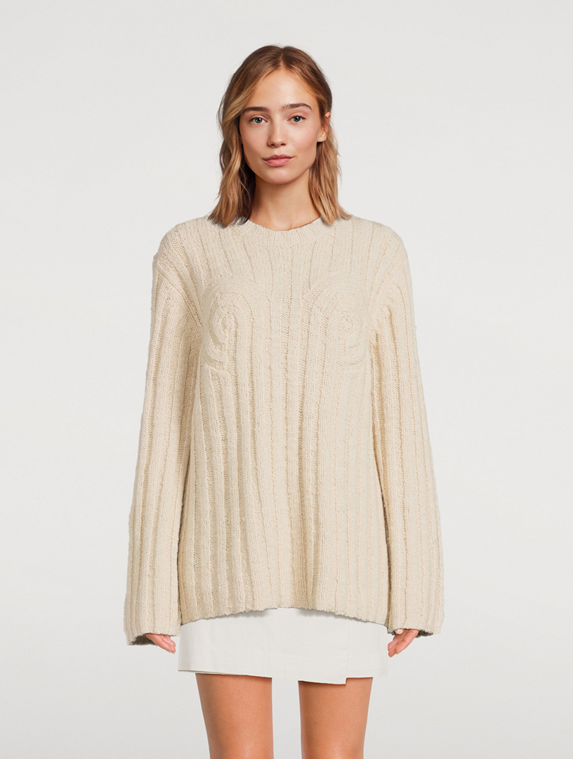 Cirra Stretch Wool Sweater