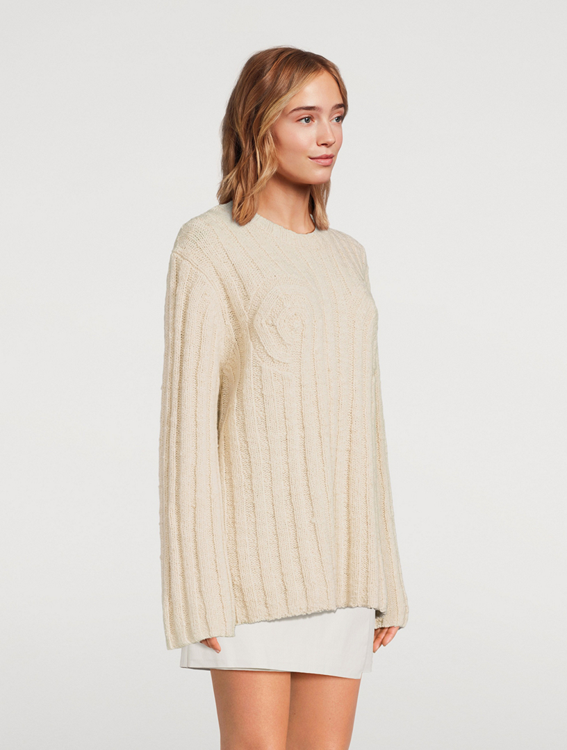 Cirra Stretch Wool Sweater