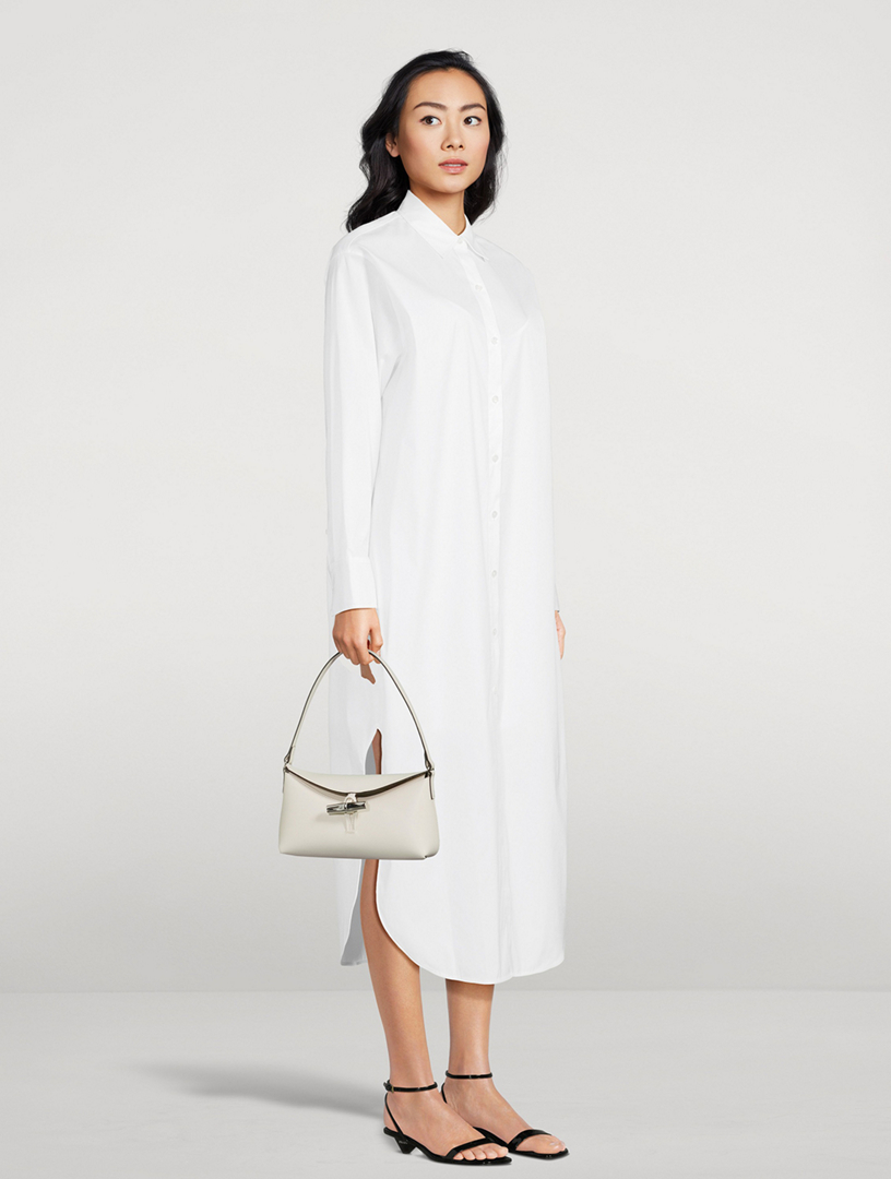 Oversized Poplin Shirt Dress