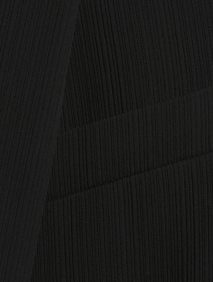 Rolled-Sleeve Admiral Crêpe Blazer