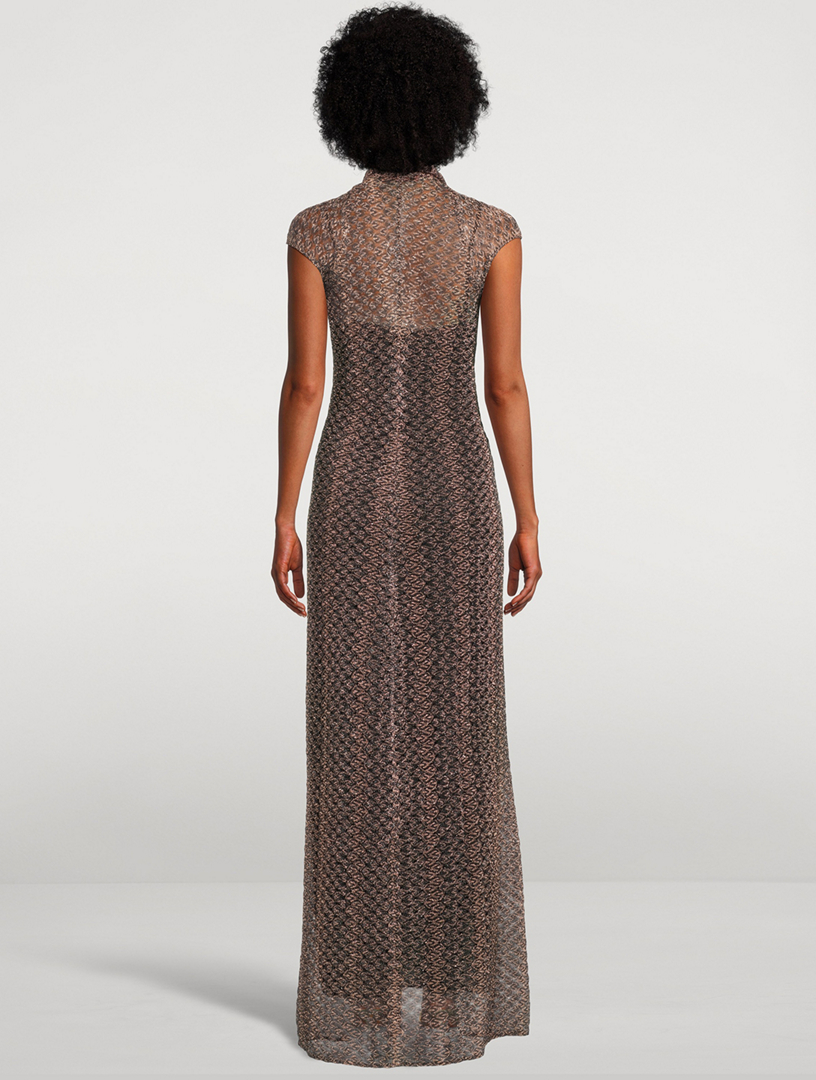 Lurex Maxi Dress