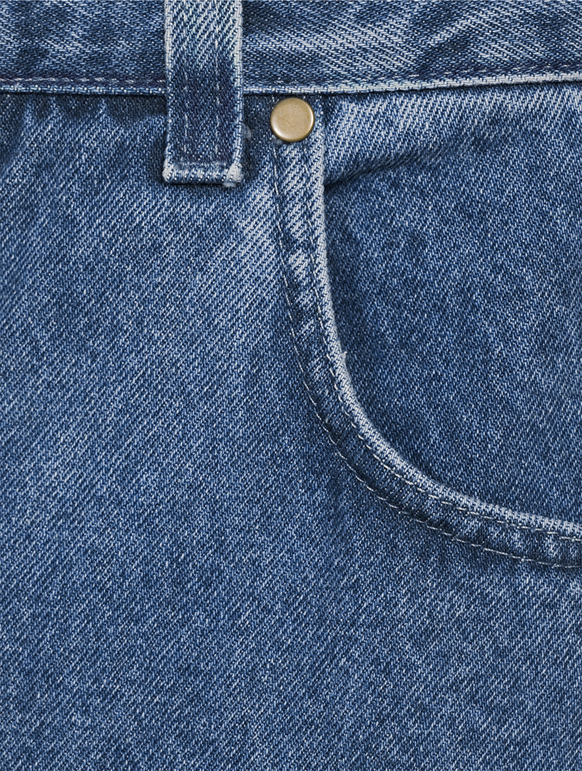 Rounded Upcycled Jeans