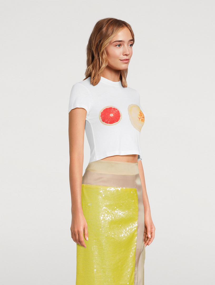 Fruit Cropped T-Shirt