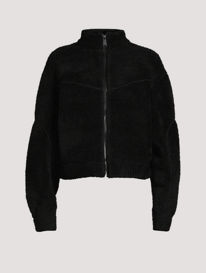 Teo Wool-Blend Zip Jacket