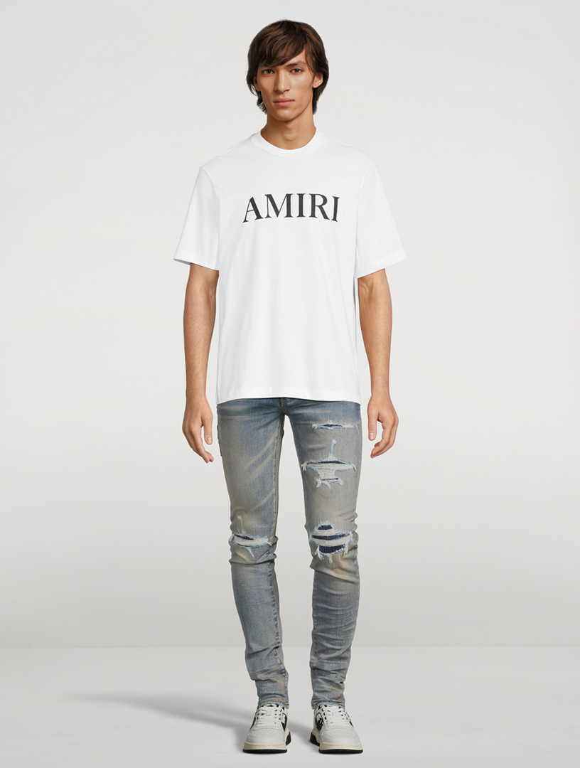 MA Varsity Repair Skinny Jeans