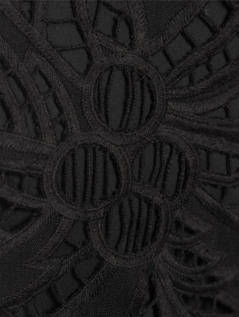Paisley Palm Camp Shirt