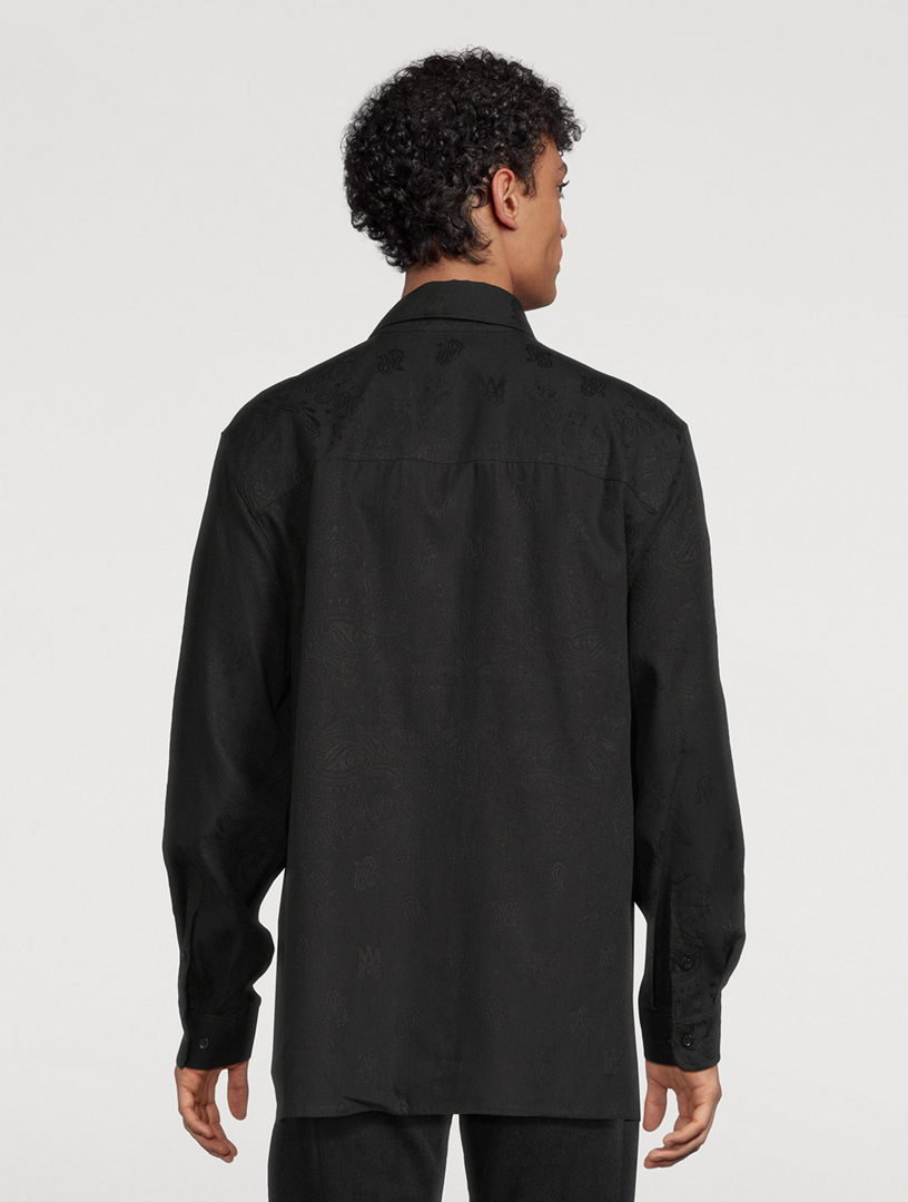 MA Bandana Linen And Cotton Shirt