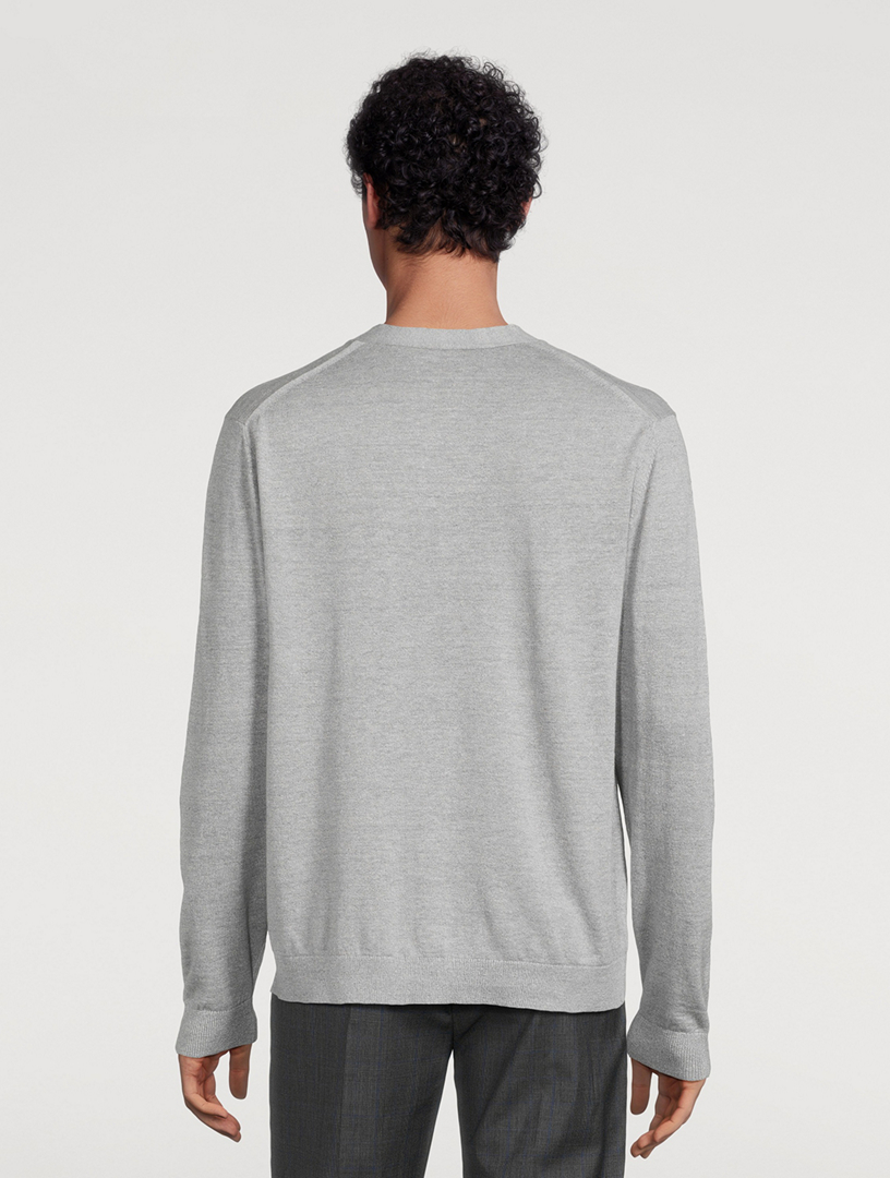 Larus Linen-Blend Cardigan