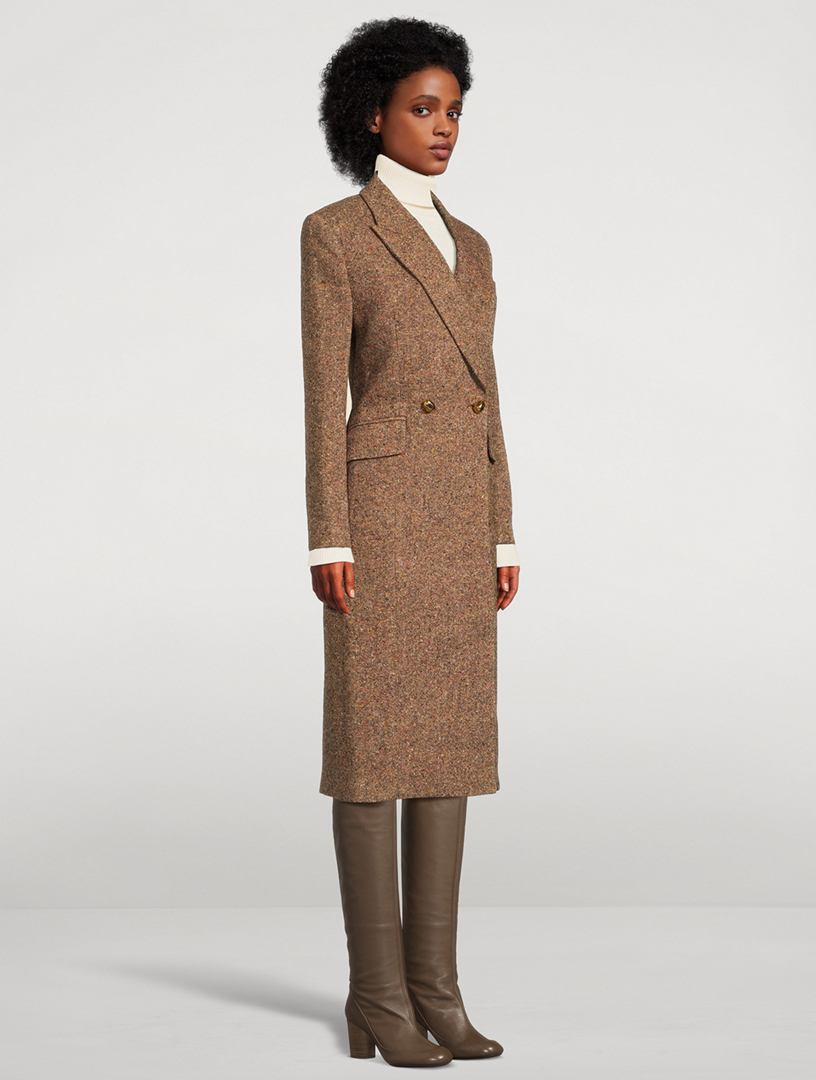 Illustration Double-Breasted Coat