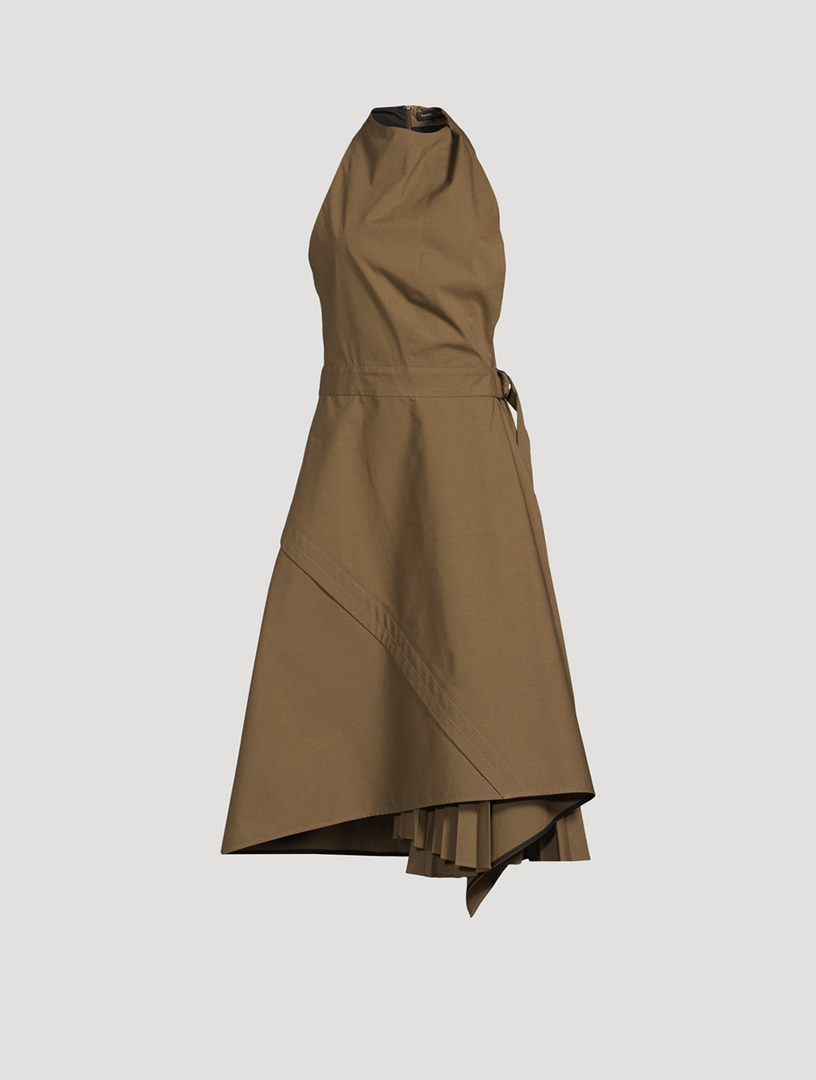 Yoko Sleeveless Poplin Dress