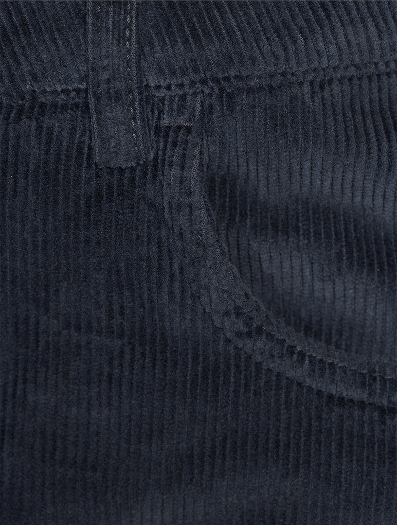 Corduroy Slim-Fit Pants