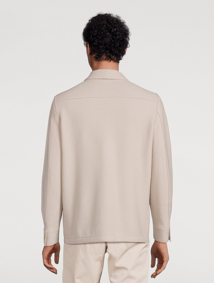 Carbone Capsule Boiled Wool Overshirt