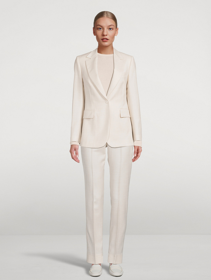 Wool Drawstring Pants