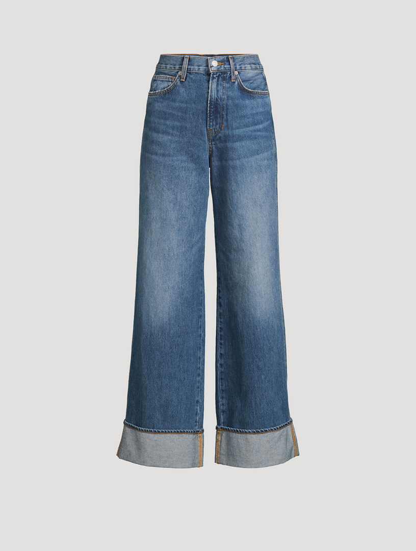 Taylor High-Rise Wide-Leg Jeans