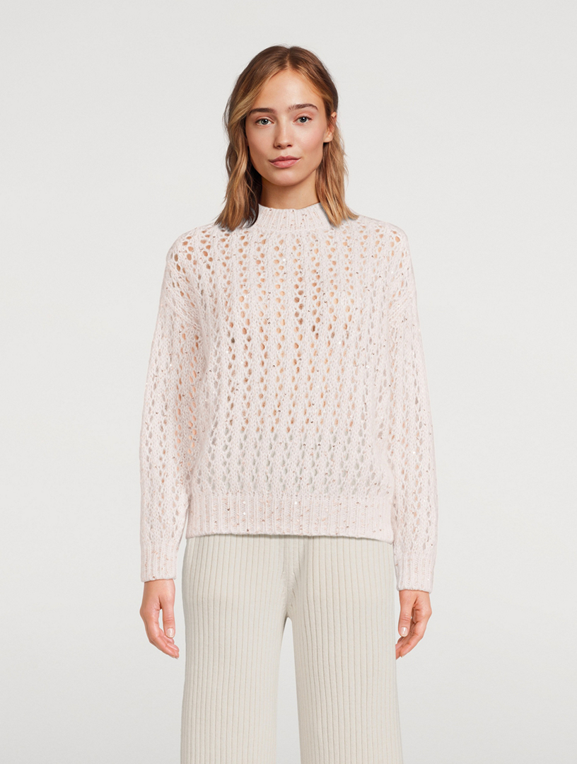 Sequin Knit Sweater
