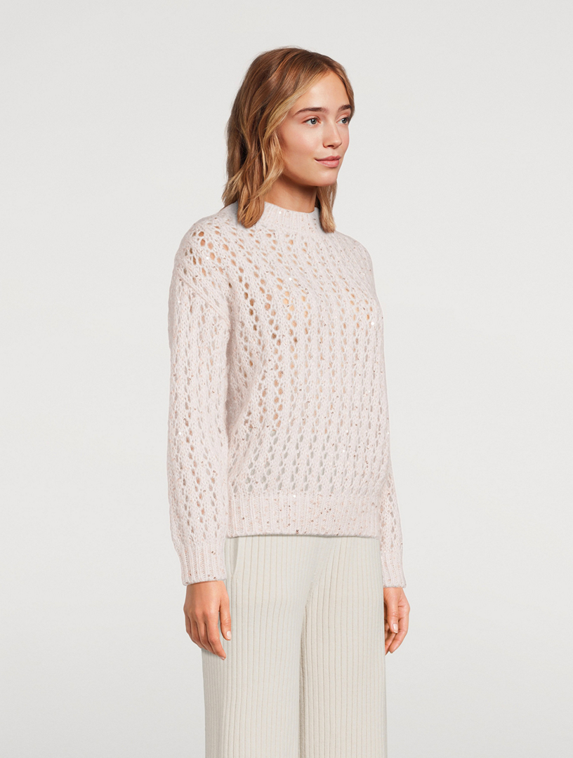 Sequin Knit Sweater
