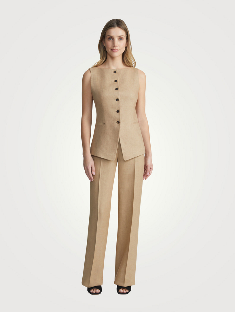Linen Vest