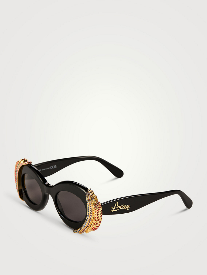 LOEWE Loewe x Paula's Ibiza Oval Sunglasses | Holt Renfrew