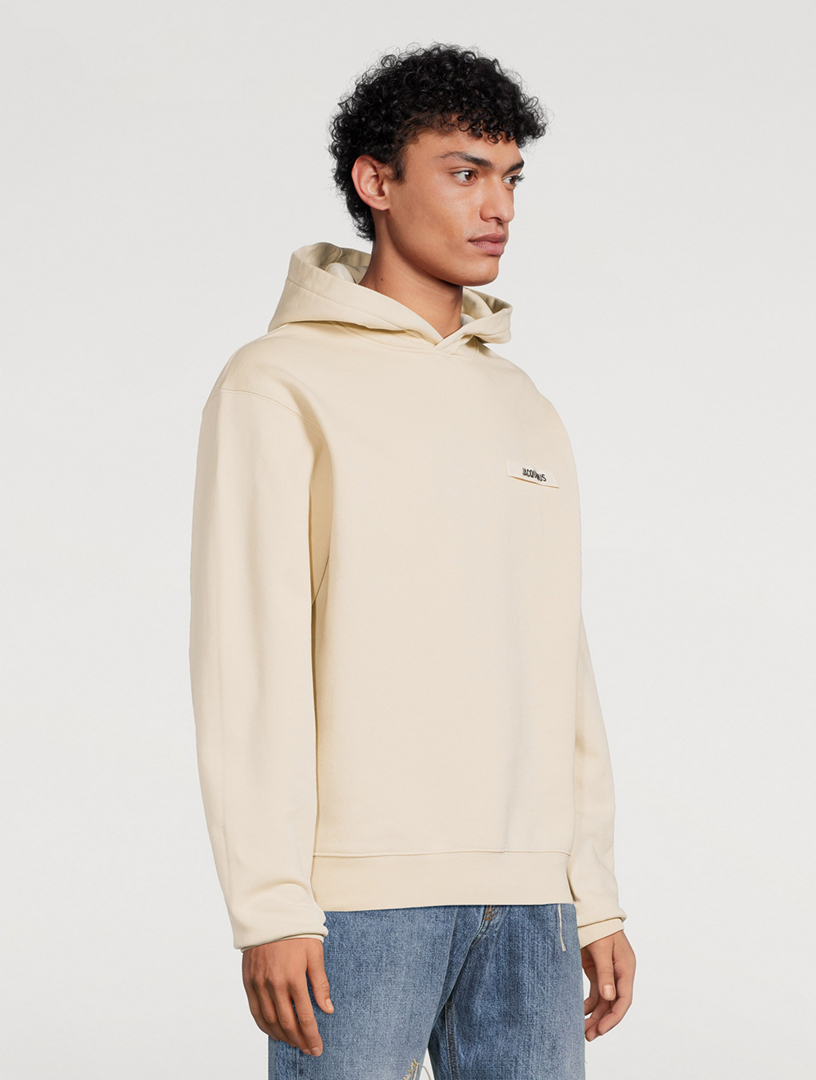 Le Hoodie Gros Grain Cotton Logo