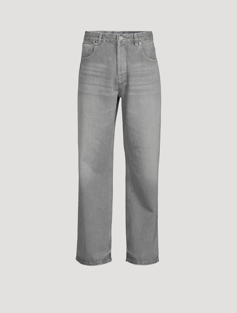 Le de-Nîmes Straight-Leg Denim Pants