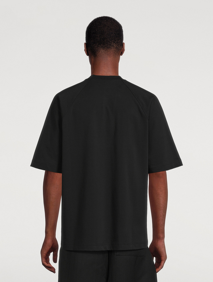 【Jacquemus】LE TSHIRT TYPO◆245JS2122011 JACQUEMUS Le Tshirt Typo Cotton T-Shirt | Holt Renfrew