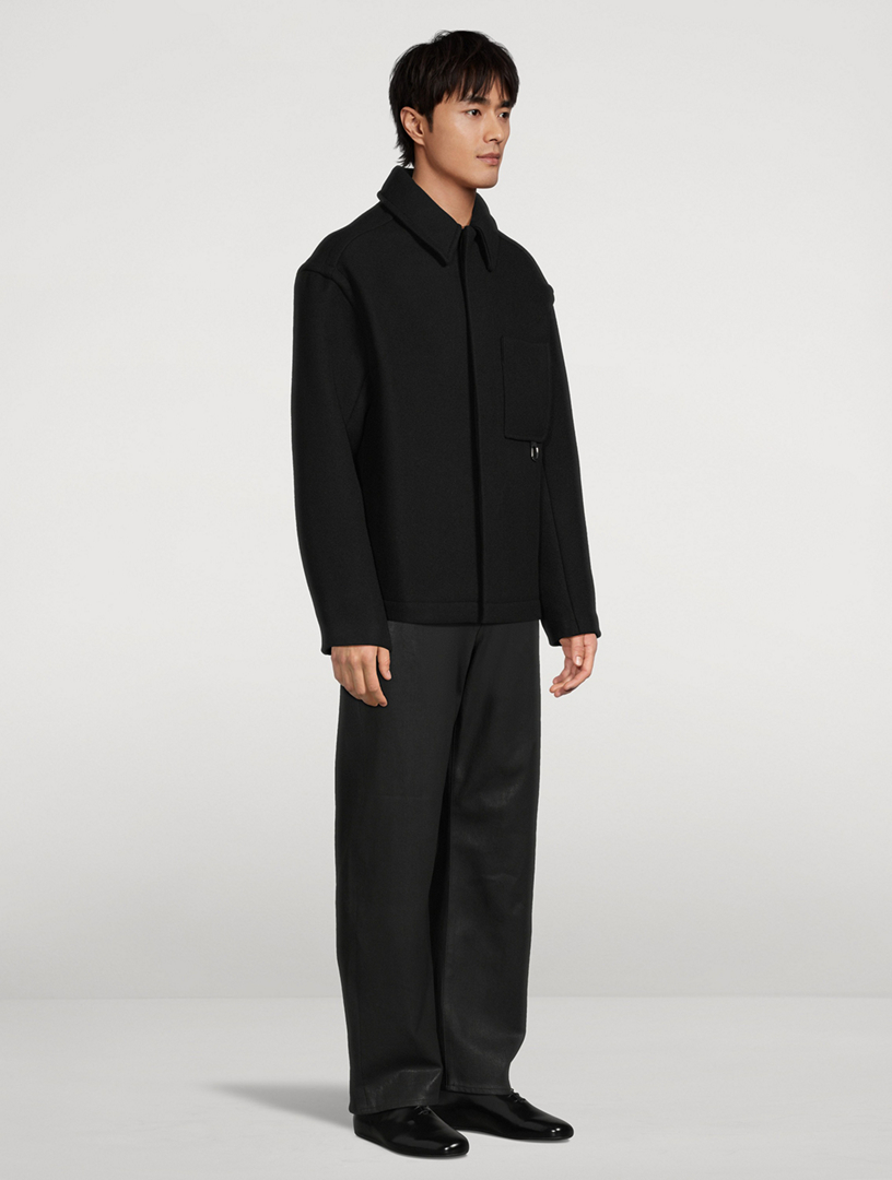 Le Manteau Court Wool Jacket