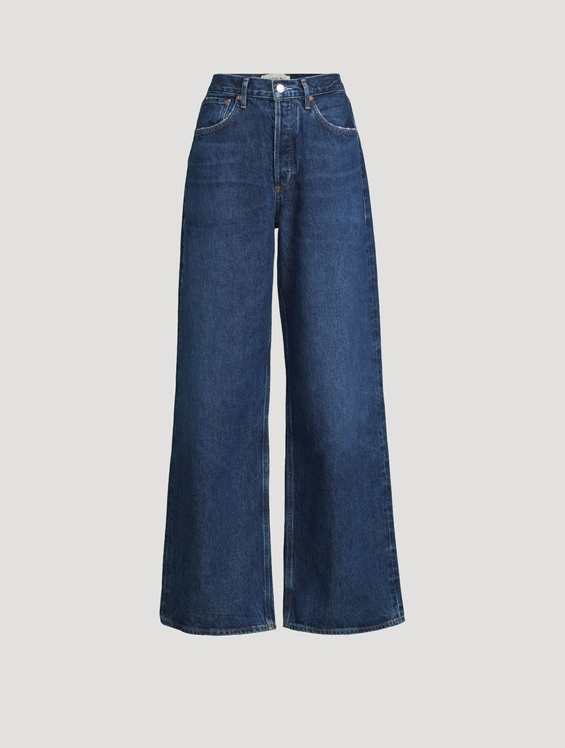 Dame Wide-Leg Jeans