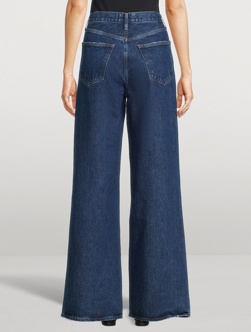 Dame Wide-Leg Jeans