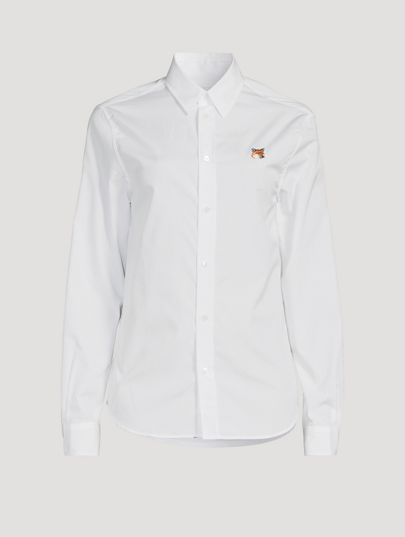 Classic Fox Head Poplin Shirt