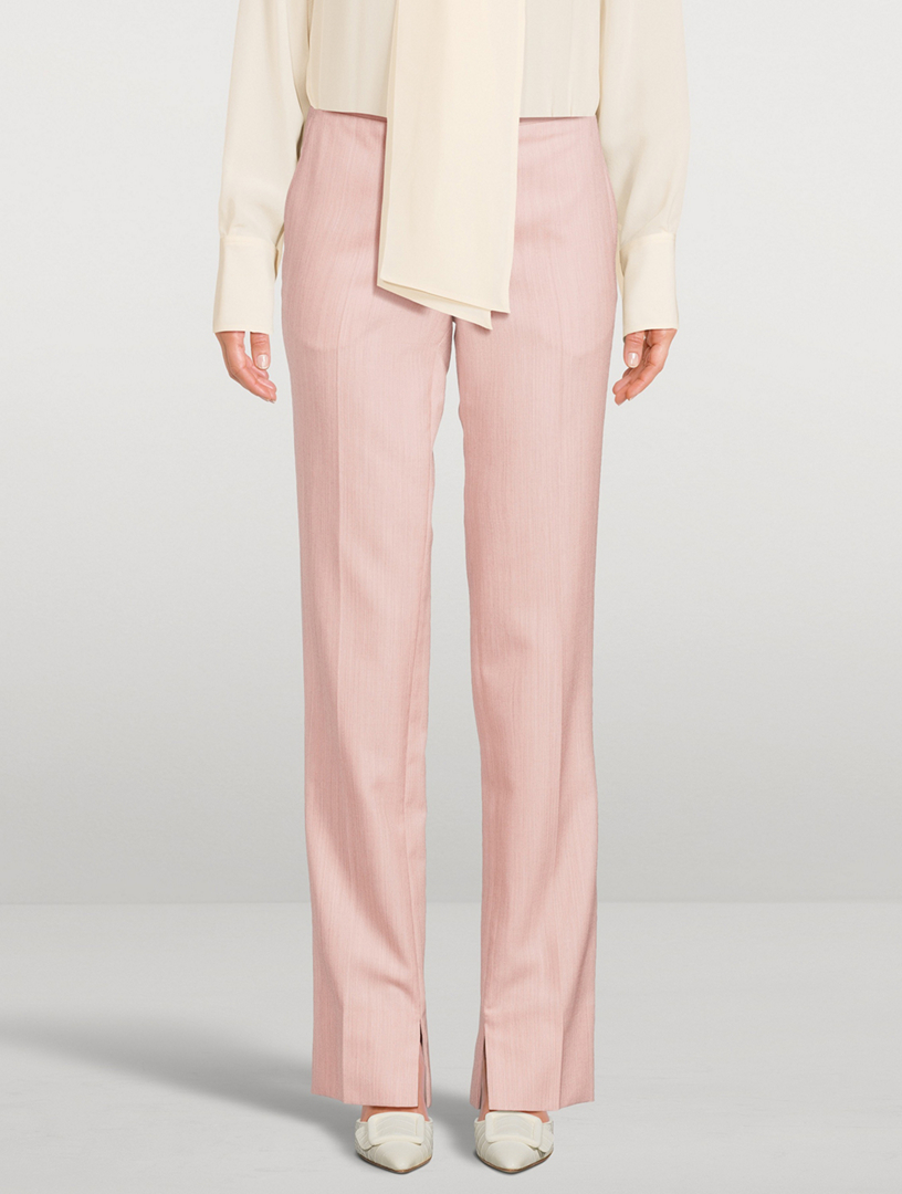 Slim Wool Trousers