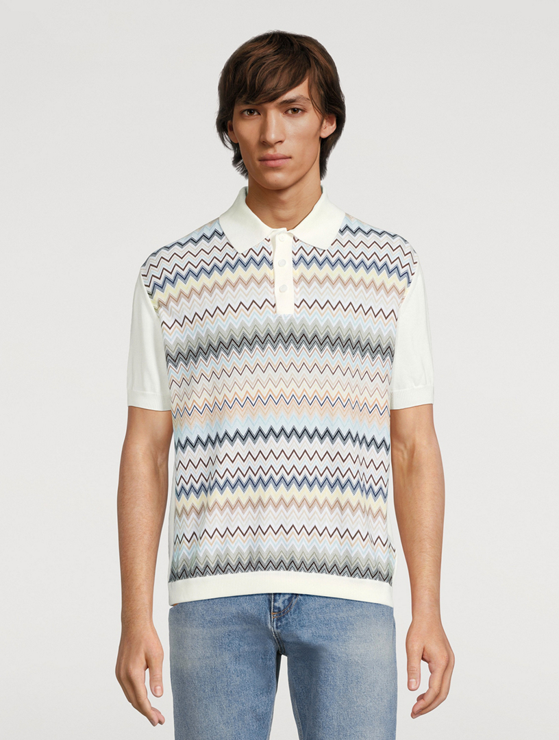 Black missoni polo hotsell