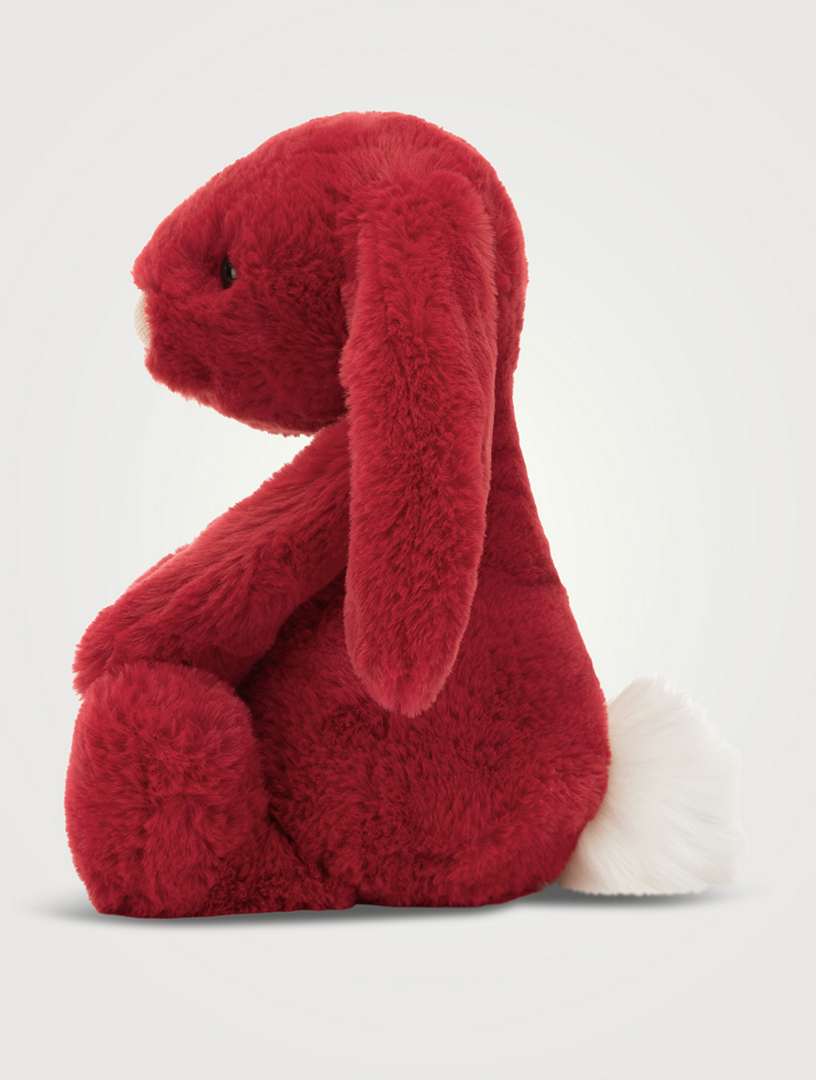  Luxe Bunny Scarlett 赤 うさぎ ぬいぐるみ JELLYCAT Luxe Bunny Scarlett Original Plush Toy | Holt Renfrew