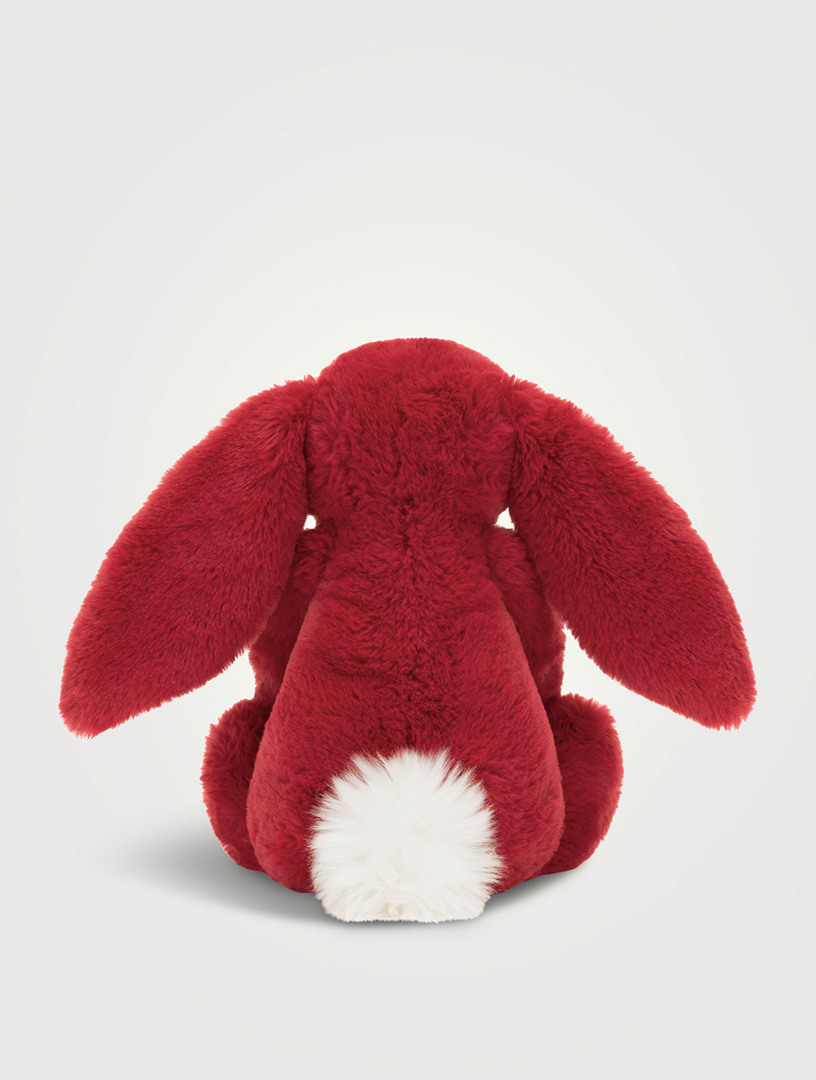  Luxe Bunny Scarlett 赤 うさぎ ぬいぐるみ JELLYCAT Luxe Bunny Scarlett Original Plush Toy | Holt Renfrew