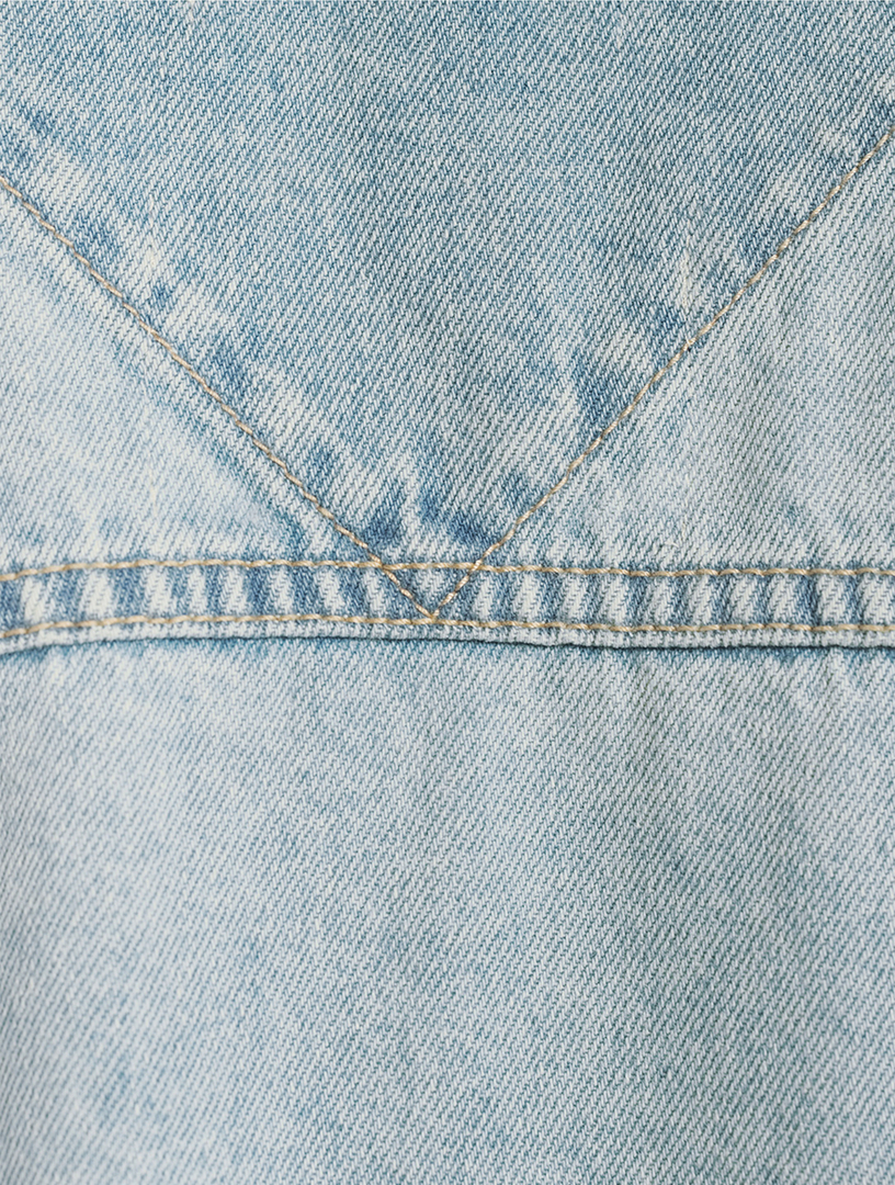 Blake Sleeveless Denim Jacket