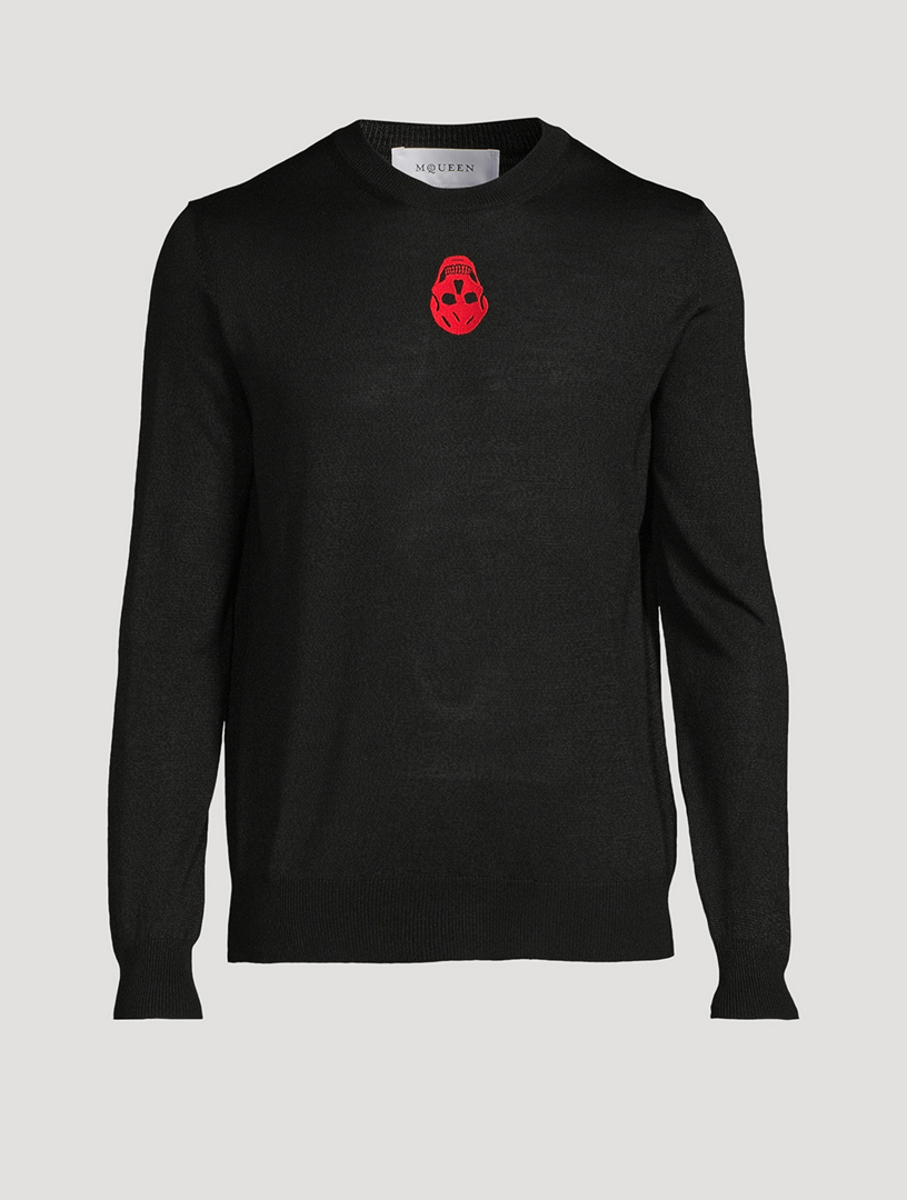 Mcqueen skull sweater store
