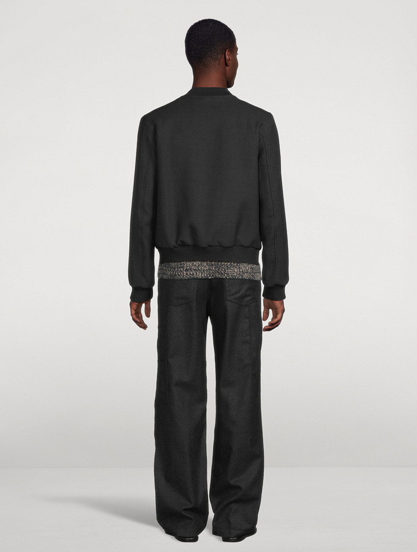ジャケット・アウター Dries Van Noten Vanny Wool Bomber Jacket Dries Van Noten Vanny Wool Bomber Jacket