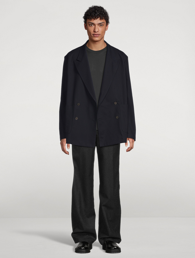 DRIES VAN NOTEN Caplan Double-Breasted Jacket | Holt Renfrew